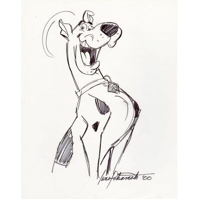 1052. Set of 10 Hand-Drawn Iwao Takamoto Character Sketches ### SCOOBY DOO, WHERE ARE YOU! (T.V. SERIES, 1969-1970)
