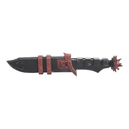 1090. Planet Hollywood Collection: Sheathed Klingon D'k Tahg Knife and Enterprise 1701-E Isolinear Chip ### STAR TREK III: THE SEARCH FOR SPOCK (1984)/VARIOUS STAR TREK PRODUCTIONS (1996 - 2002)