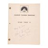 1091. Paul Winfield-Autographed Revised Script ### STAR TREK II: THE WRATH OF KHAN (1982)
