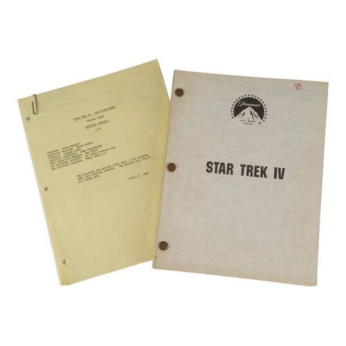 1094. Revised Shooting Script and Shooting Schedule ### STAR TREK IV: THE VOYAGE HOME (1986)