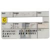 1111. Digital "C" Camera Clapperboard Insert ### STAR TREK (2009)