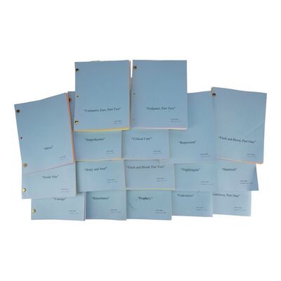 1135. Collection of 24 Season 7 First Drafts Scripts and Shooting Schedule ### STAR TREK: VOYAGER (T.V. SERIES, 1995-2001)