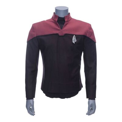 1142. 2390s Starfleet Command Division Uniform Top with Production-Quality Replica Combadge ### STAR TREK: PICARD (T.V. SERIES, 2020-2023)
