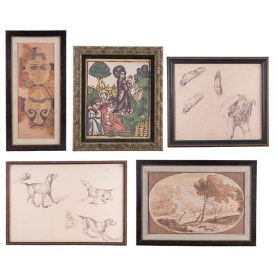 1145. Jean-Luc Picard's (Patrick Stewart) Set of Five Framed Printed Chateau Picard Study Artworks ### STAR TREK: PICARD (T.V. SERIES, 2020-2023)