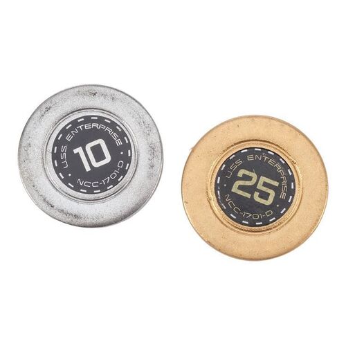 1152. Pair of Enterprise D Poker Chips ### STAR TREK: PICARD (T.V. SERIES, 2020-2023)