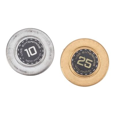 1152. Pair of Enterprise D Poker Chips ### STAR TREK: PICARD (T.V. SERIES, 2020-2023)