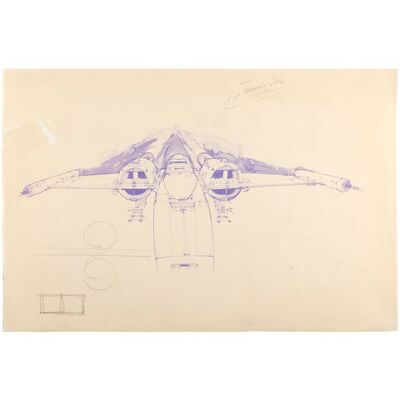 1164. Front View X-Wing Dyeline ### STAR WARS: A NEW HOPE (1977)