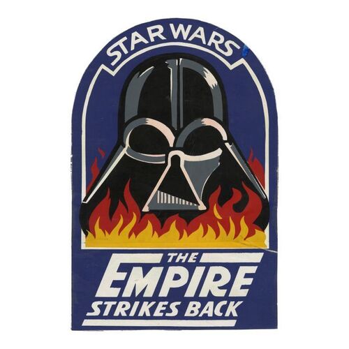 1175. Gerard Bourke Collection: Unused "Vader in Flames" Decal ### STAR WARS: THE EMPIRE STRIKES BACK (1980)
