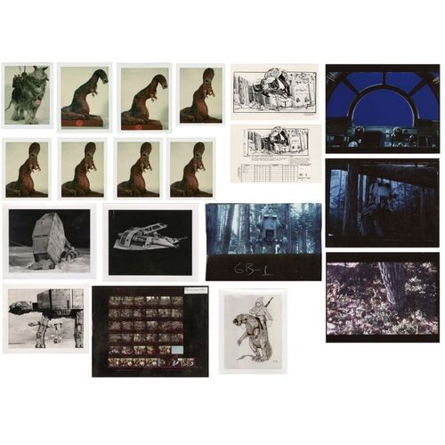 1187. Production Photos, VFX Wedges and Behind-The-Scenes Negatives ### STAR WARS: RETURN OF THE JEDI (1983)