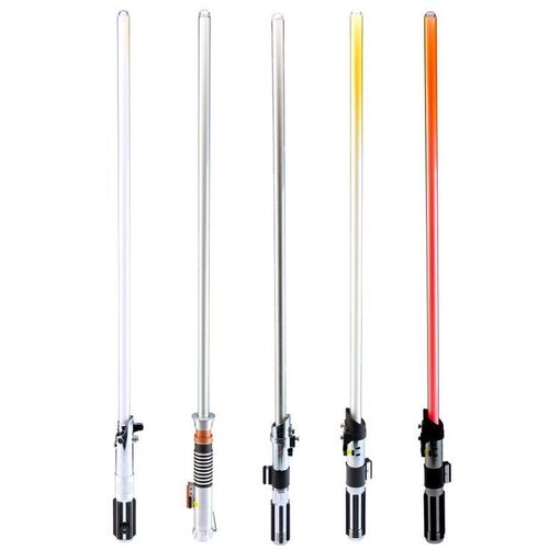 1208. Set of Five Master Replicas Force FX Lightsabers ### STAR WARS FRANCHISE (1977-2005)
