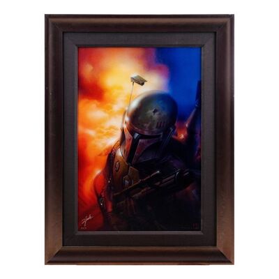 1210. William Plumb Collection: Framed Tsuneo Sanda "Boba Fett: Bounty Hunter" Publisher's Proof Giclee ### STAR WARS: THE EMPIRE STRIKES BACK (1980)