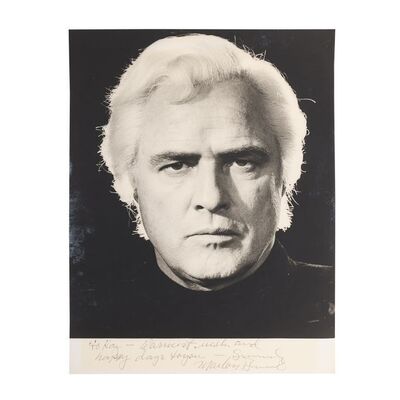 1228. Marlon Brando Autographed Photo as Jor El ### SUPERMAN: THE MOVIE (1978)