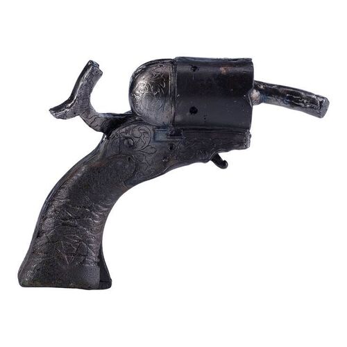 1239. Melted Colt Revolver with Leather Wrap ### SUPERNATURAL (2005-2020)