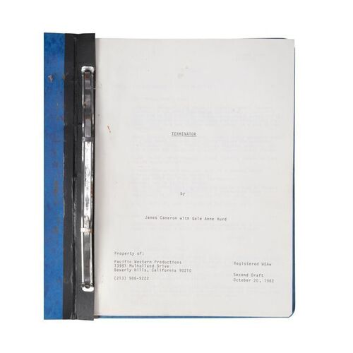 1256. Second Draft Script ### THE TERMINATOR (1984)
