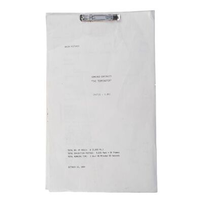 1257. Continuity Script ### THE TERMINATOR (1984)