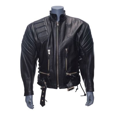 1268. Andrew G. "Andy" Vajna's Personal Leather Crew Jacket ### TERMINATOR 3: RISE OF THE MACHINES (2003)