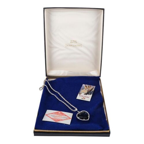 1281. J. Peterman Replica "Heart of the Ocean" Necklace ### TITANIC (1997)
