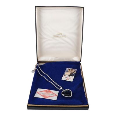 1281. J. Peterman Replica "Heart of the Ocean" Necklace ### TITANIC (1997)
