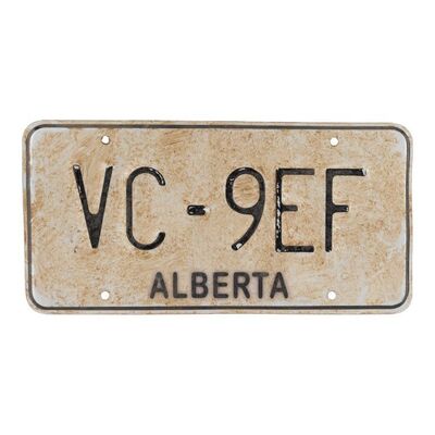 1325. Wolverine's (Hugh Jackman) License Plate ### X-MEN ORIGINS: WOLVERINE (2009)