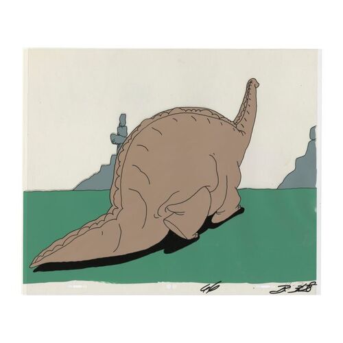 851. Brontosaurus Animation Cels with Hand-Drawn Sketch ### JURASSIC PARK (1993)