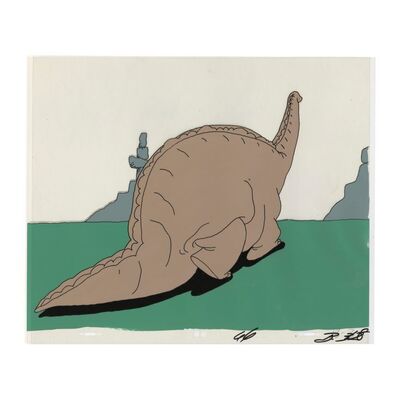 851. Brontosaurus Animation Cels with Hand-Drawn Sketch ### JURASSIC PARK (1993)