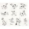 1051. Set of 10 Hand-Drawn Iwao Takamoto Character Sketches ### SCOOBY DOO, WHERE ARE YOU! (T.V. SERIES, 1969-1970)