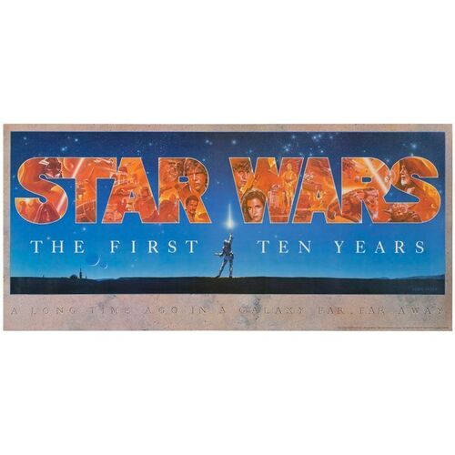 1202. Star Wars 10th Anniversary Poster ### STAR WARS: ORIGINAL TRILOGY (1977-1983)