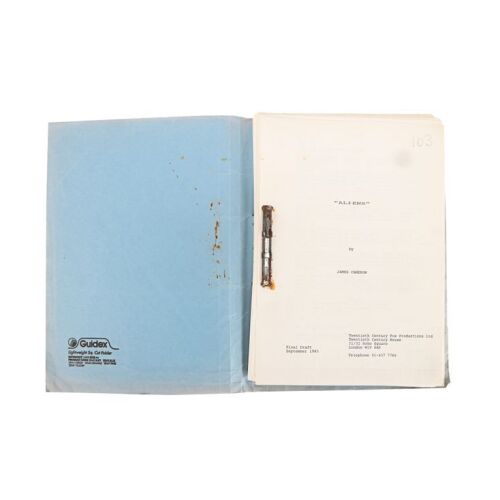 12. Final Draft Script ### ALIENS (1986)