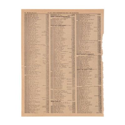 34. Torn Phone Book Page ### BACK TO THE FUTURE (1985)