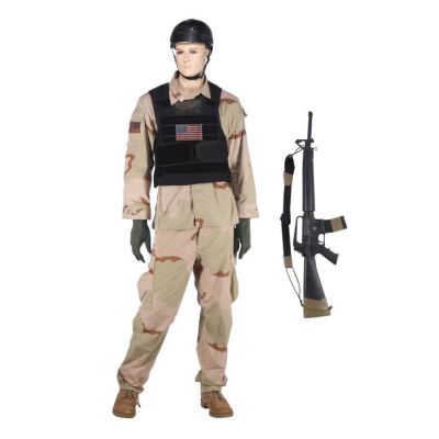 51. MSgt. Chris Wex's (Kim Coates) Delta Force Uniform and Stunt M16 A2 Rifle on Display ### BLACK HAWK DOWN (2001)