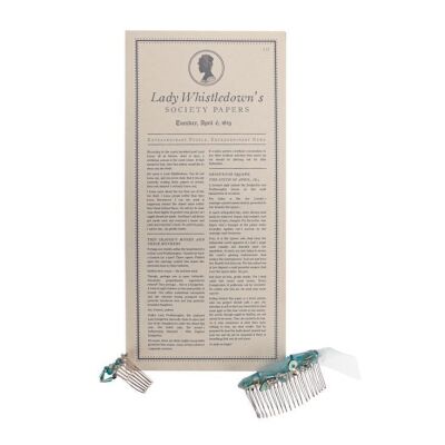 66. Penelope Featherington's (Nicola Coughlan) Hair Accessories and Lady Whistledown Society Paper ### BRIDGERTON (2020-CURRENT, T.V. SERIES)