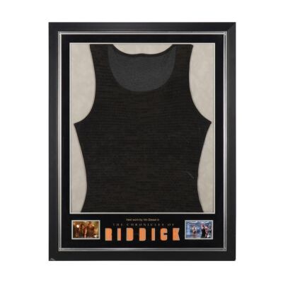 73. Framed Riddick (Vin Diesel) Vest ### CHRONICLES OF RIDDICK, THE (2004)