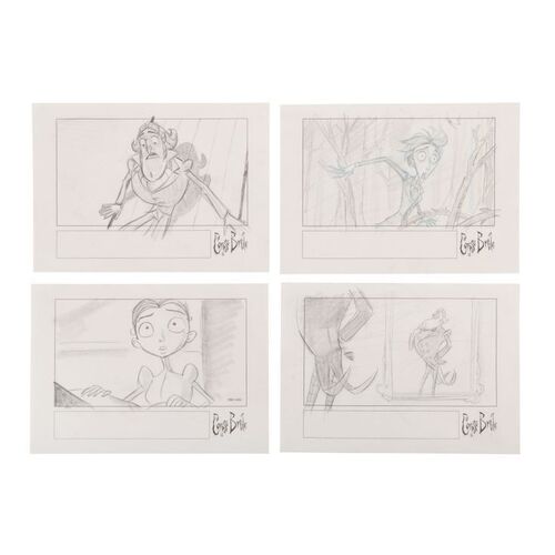 83. Four Hand-Drawn Storyboards ### CORPSE BRIDE (2005)