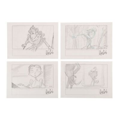 83. Four Hand-Drawn Storyboards ### CORPSE BRIDE (2005)