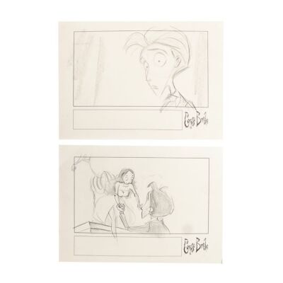 85. Two Hand-Drawn Storyboards ### CORPSE BRIDE (2005)