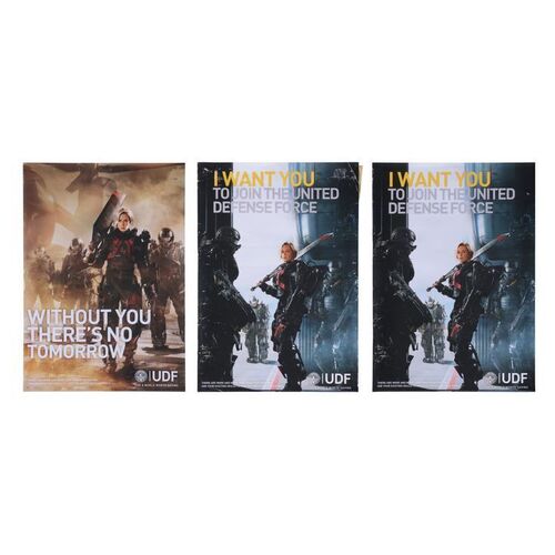108. Three Small-Scale Propaganda Posters ### EDGE OF TOMORROW (2014)