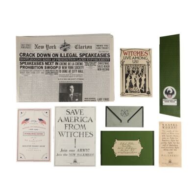 116. Wand Permit, Newspaper, Leaflets and Other Set Dressing ### FANTASTIC BEASTS AND WHERE TO FIND THEM (2016)