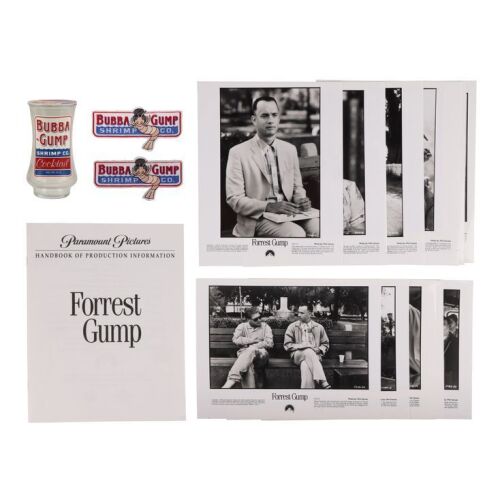 122. Bubba-Gump Shrimp Cocktail Jar, Pair of Bubba-Gump Shrimp Patches and Press Kit ### FORREST GUMP (1994)