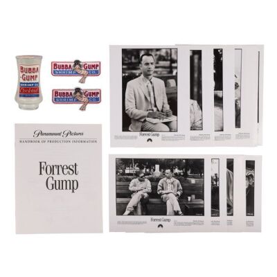 122. Bubba-Gump Shrimp Cocktail Jar, Pair of Bubba-Gump Shrimp Patches and Press Kit ### FORREST GUMP (1994)