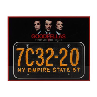 139. NY Empire State License Plate ### GOODFELLAS (1990)