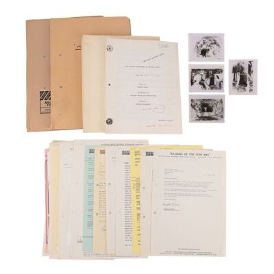 182. Highlighted and Annotated Script, Revised Script, Call Sheets, Transparencies and Assorted Production Paperwork ### INDIANA JONES: ORIGINAL TRILOGY (1981-1989)