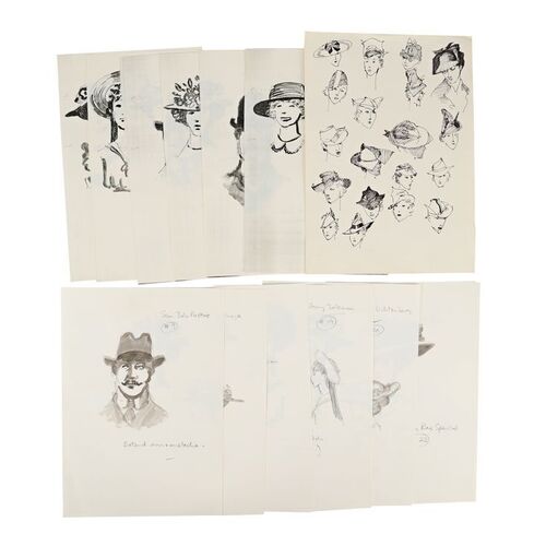 189. Set of Nine Anthony Powell Hand-Drawn and Coloured Costume Design Artwork ### INDIANA JONES AND THE LAST CRUSADE (1989)