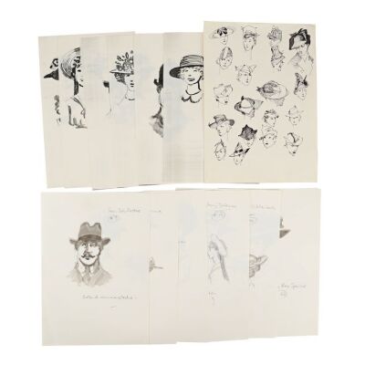 189. Set of Nine Anthony Powell Hand-Drawn and Coloured Costume Design Artwork ### INDIANA JONES AND THE LAST CRUSADE (1989)