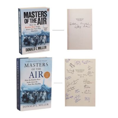 274. Pair of Cast and Crew Autographed Books ### MASTERS OF THE AIR (TV SERIES, 2024)