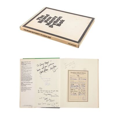 280. The Brand New Monty Python Book Autographed by All Six Pythons ### MONTY PYTHON