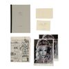 289. Guido Contini's (Daniel Day-Lewis) Hand-Doodled Newspaper, Hand-Signed Photographs, Script and Hand-drawn Numbers on Hotel Bellavista Papers ### NINE (2009)