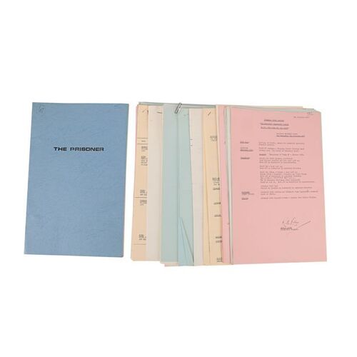 302. Collection of Scripts, Call Sheets and Production Paperwork ### PRISONER, THE (1967-1968)