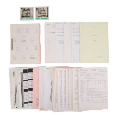 341. Fourth Draft Script, Two On-Set Polaroids, Call Sheets, Behind-the-Scenes Photos and Production Paperwork ### STAR WARS: THE PHANTOM MENACE (1999)