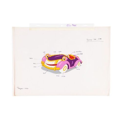 387. Hand-Painted Benny The Car Colour Test Animation Cel ### WHO FRAMED ROGER RABBIT (1988)