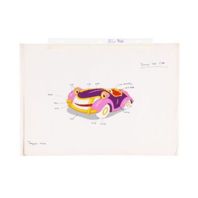 387. Hand-Painted Benny The Car Colour Test Animation Cel ### WHO FRAMED ROGER RABBIT (1988)